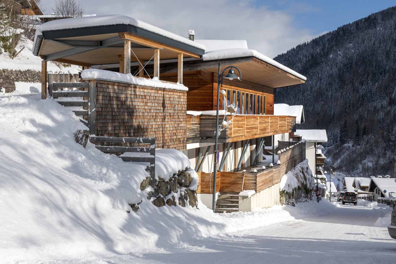 Location of Chalet Bluebird in St Anton