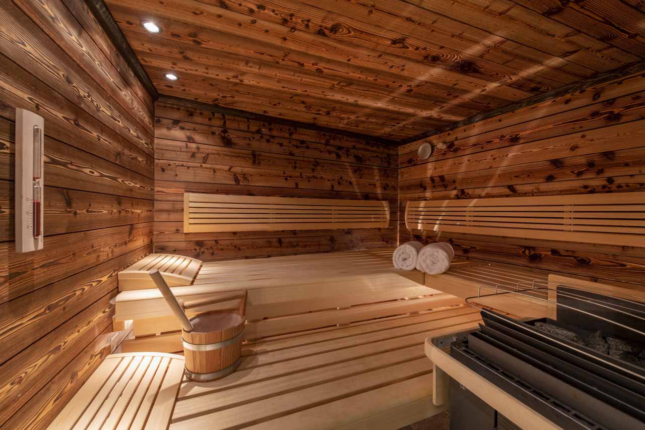 Sauna at Chalet Bluebird in St Anton