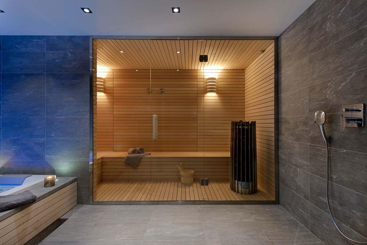 Spa area at Chalet Fontany in Meribel