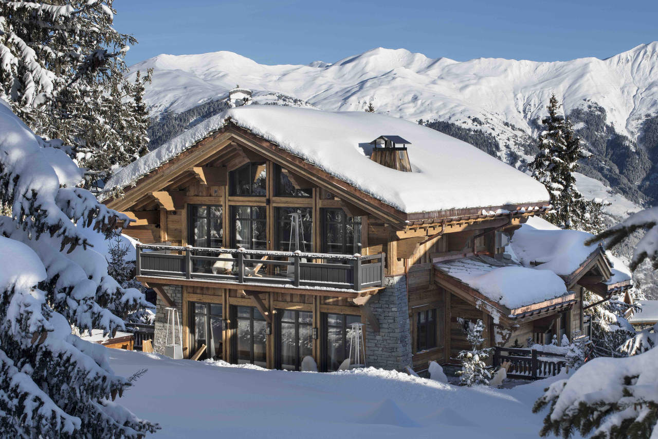 Exterior of Chalet Manasa in Courchevel 1850