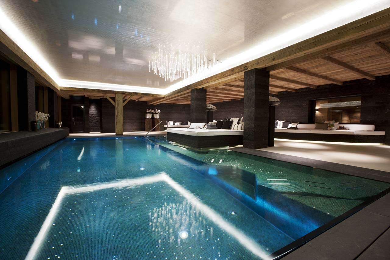 Spa at Chalet N in Lech