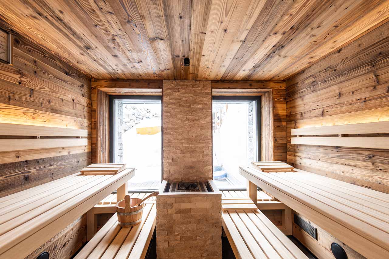 Sauna at Chalet Tuftra in Findelbach