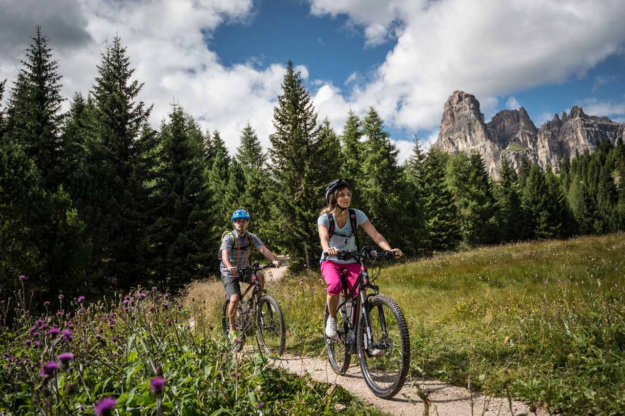 Mountain biking in Alta Badia