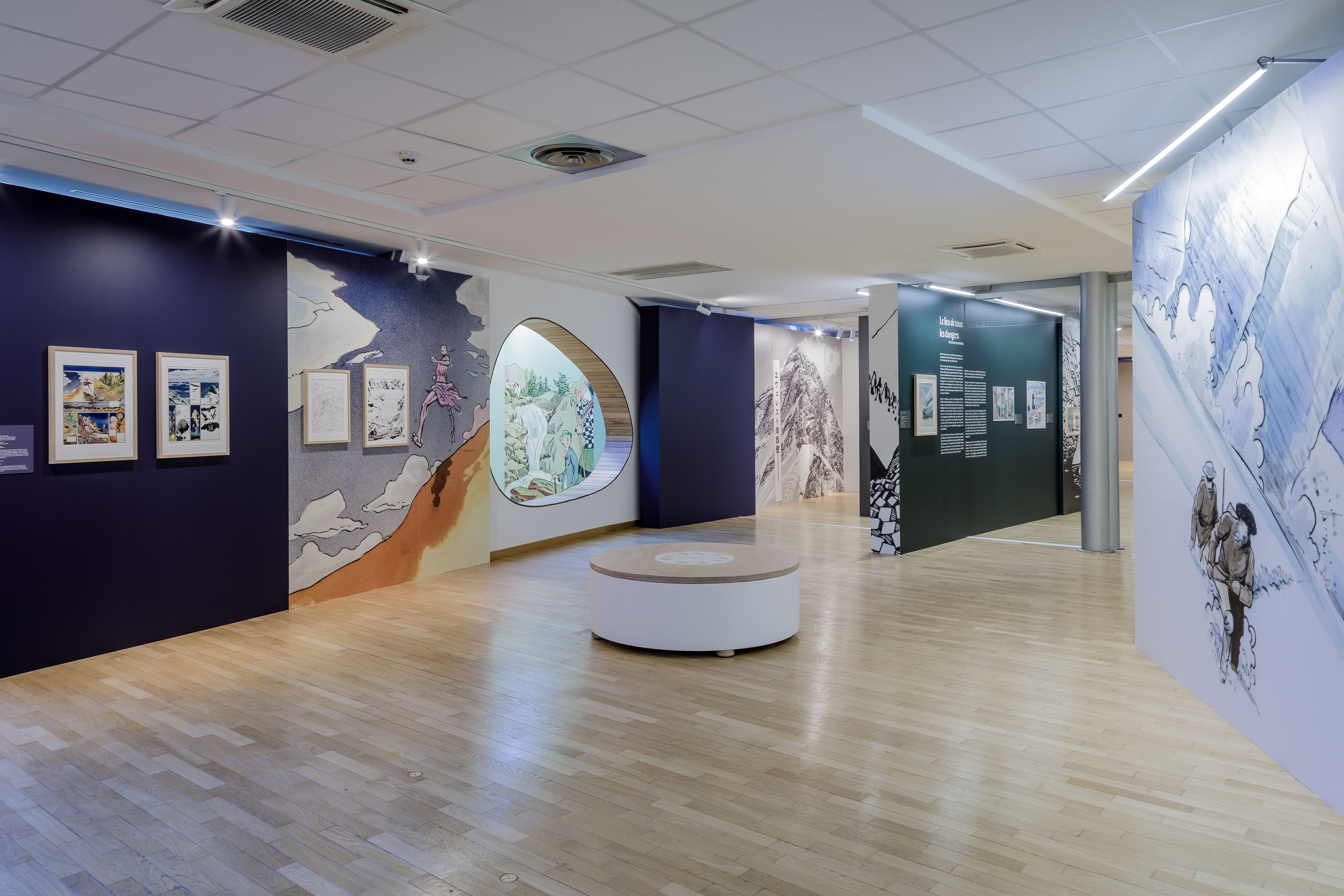 Exhibition in Megeve