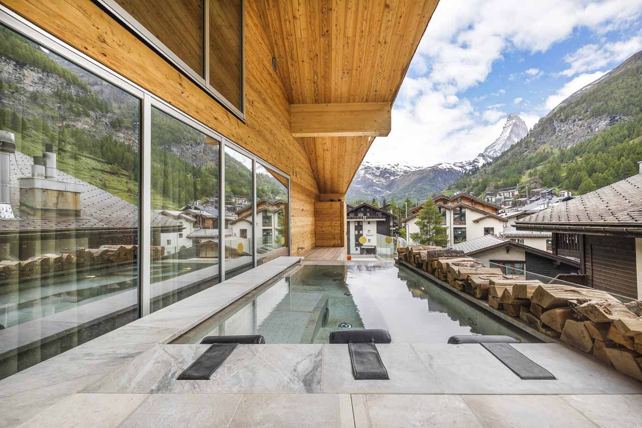 Spa hot tub at Apartment Beautiful Day in Zermatt