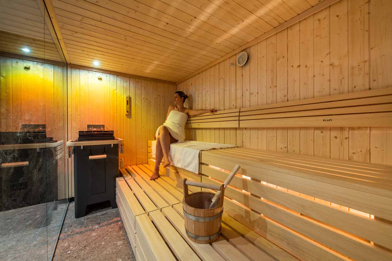 Shared sauna at Apartment Big Tom in St Anton
