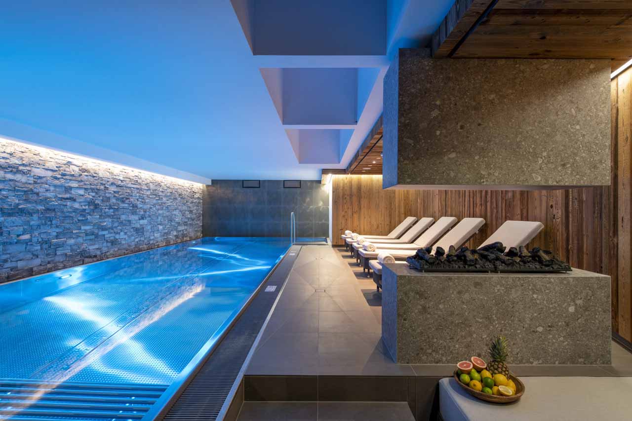 Shared spa at Brunnenhof Penthouse in Lech