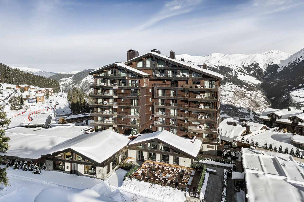 Exterior of Atmosphere Residence in Courchevel 1850
