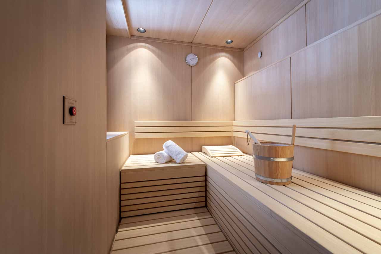 Sauna at Chalech L in Lech