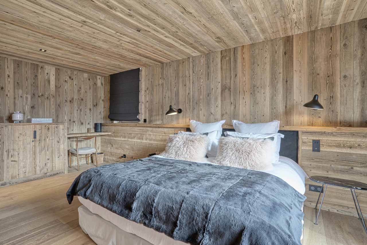 Bedroom at Chalet 141 in Megeve