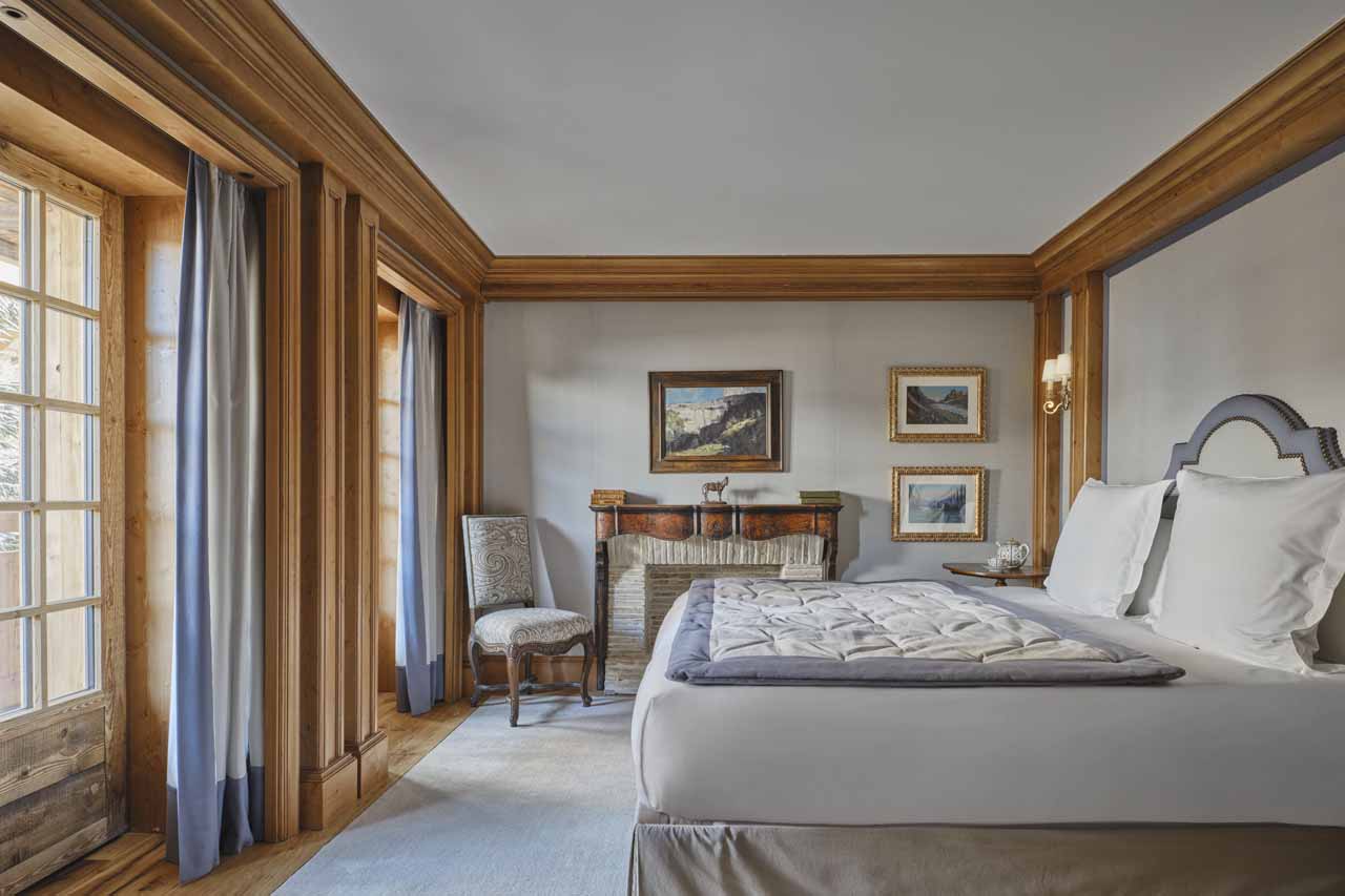 Bedroom three at Chalet Airelles 1992 in Courchevel 1850