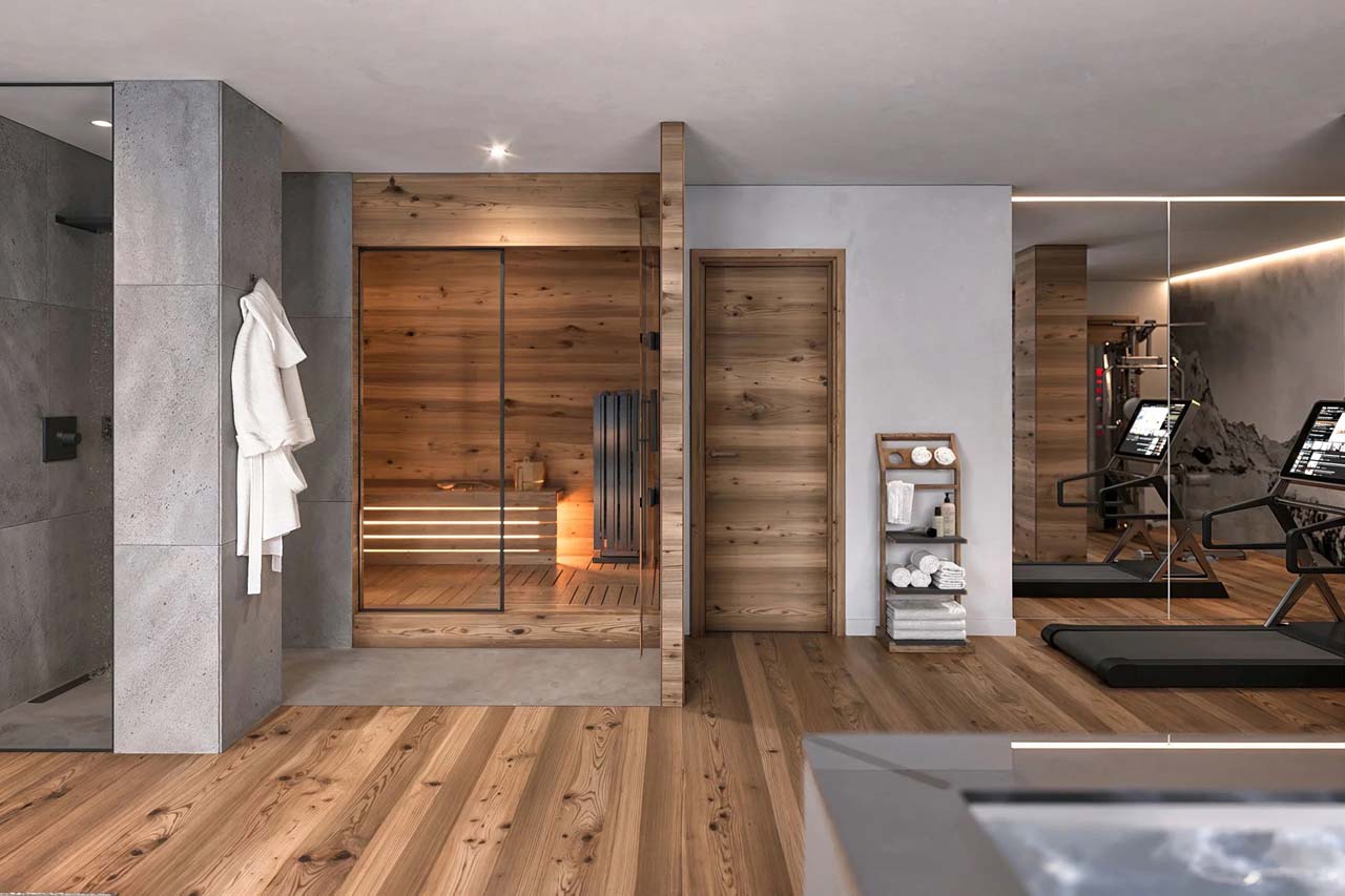 Jacuzzi at Chalet Breithorn in Cervinia