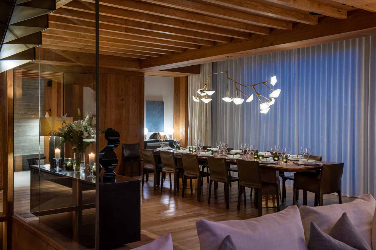 Dining area at Etoile du Nord West in Val d'Isere
