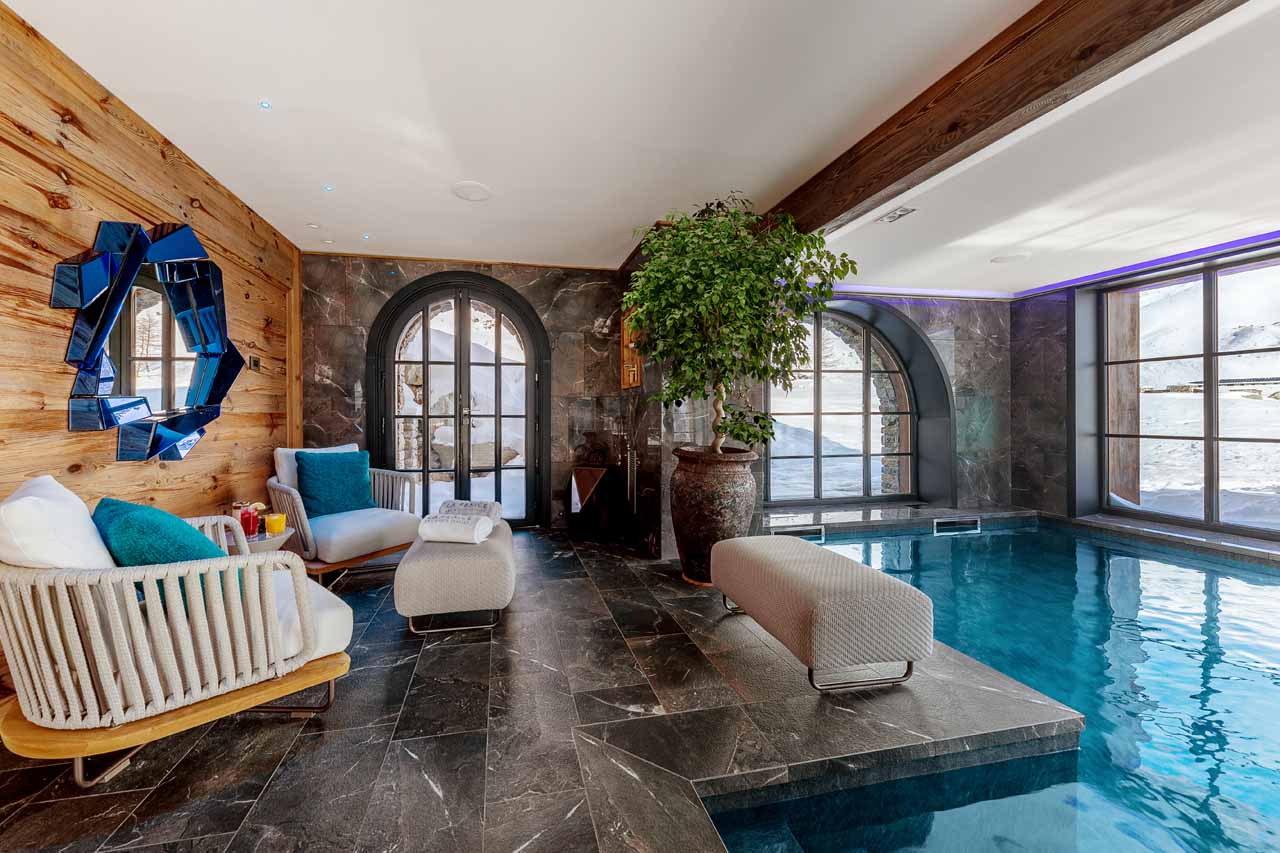 Spa at Chalet La Fenice in Cervinia