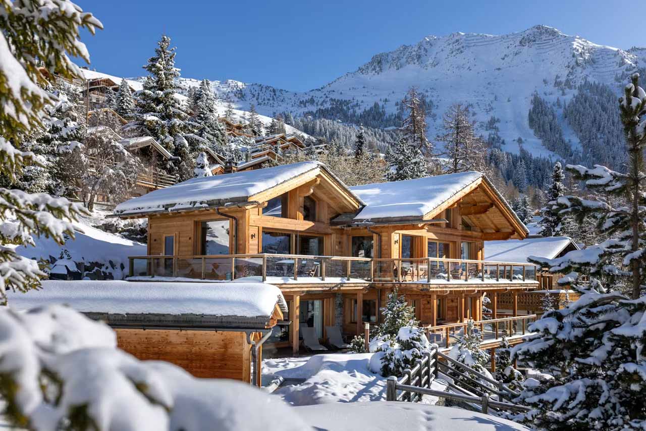 Exterior of Chalet Les Etrennes in Verbier