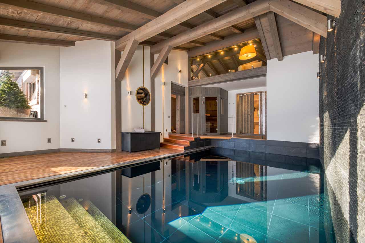 Spa at Chalet Mandala in Megeve