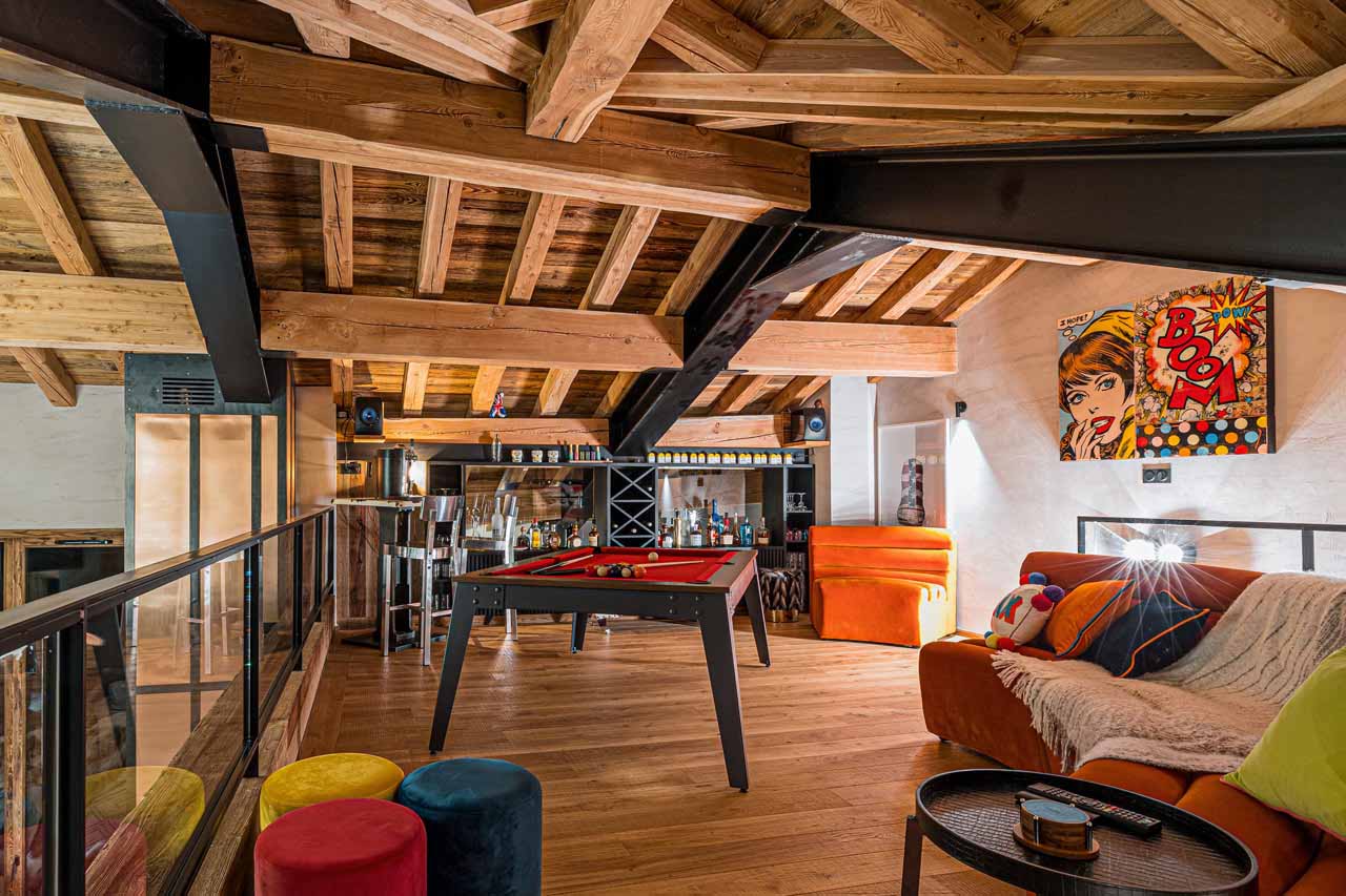 Mezzanine at Chalet Orca in Val d'Isere