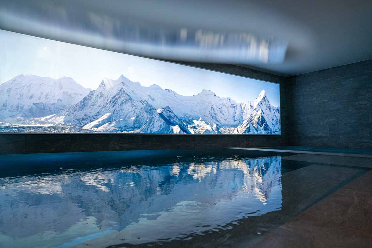 Spa area at Chalet Orca in Val d'Isere