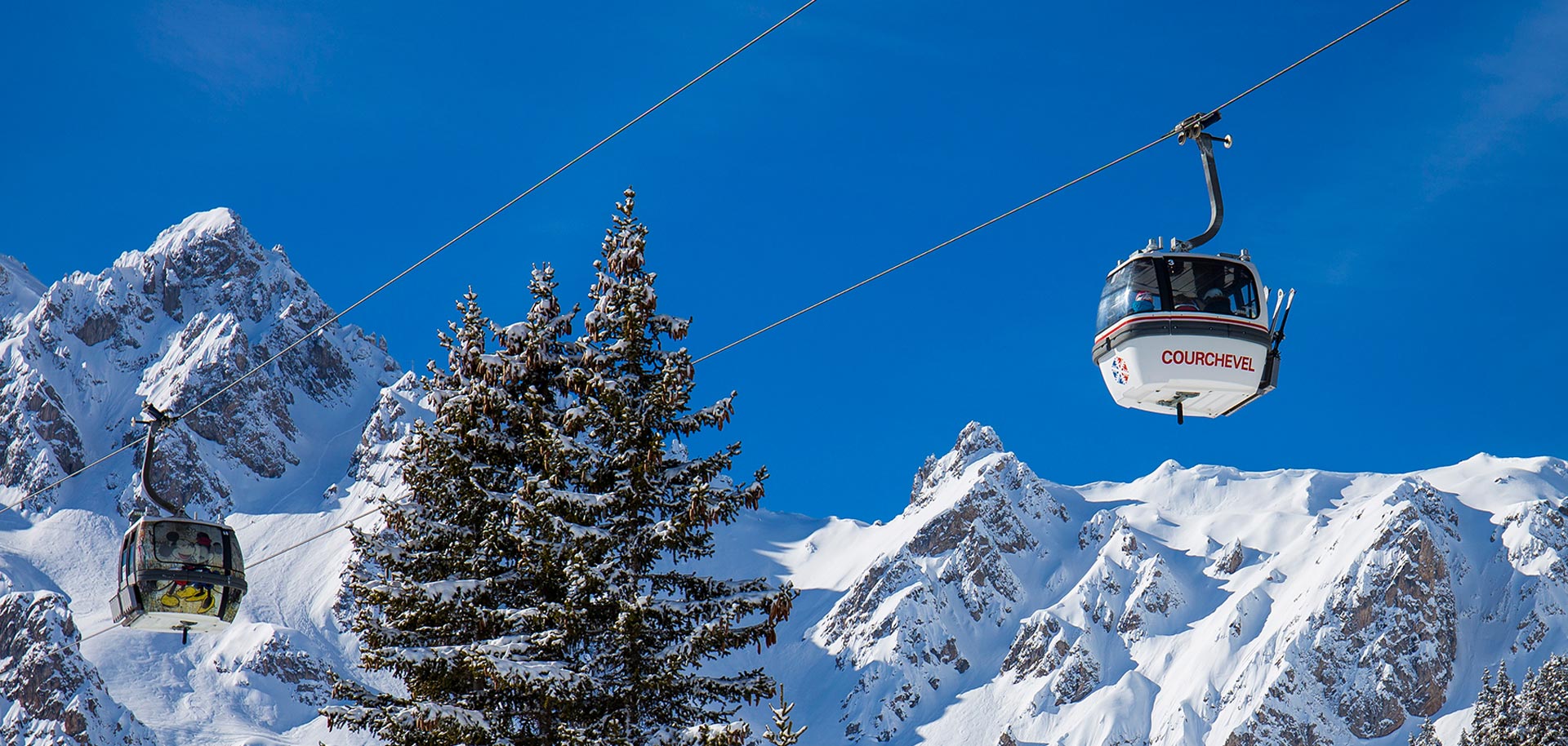 Ski lifts in Courchevel