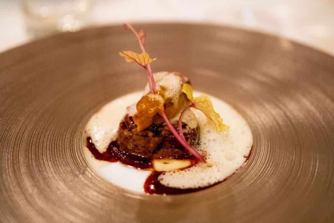 Delicious food at Chalet 1551 in Lech