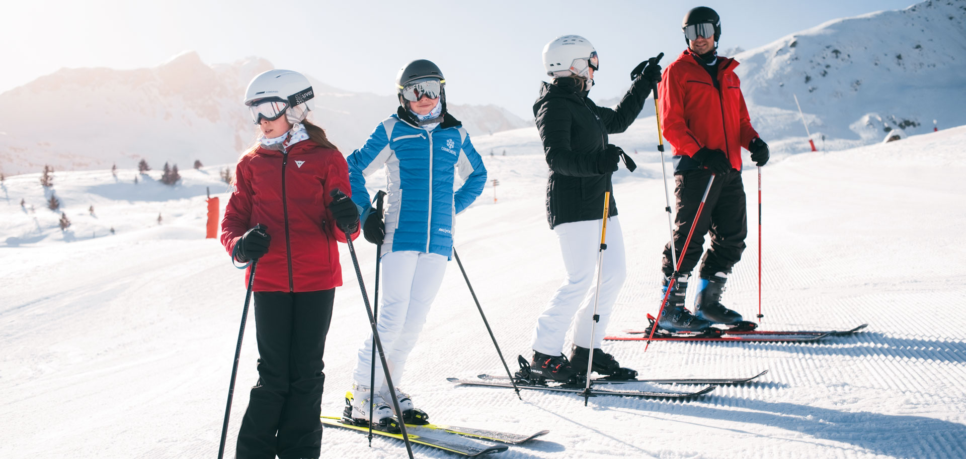 Family ski holiday in Courchevel