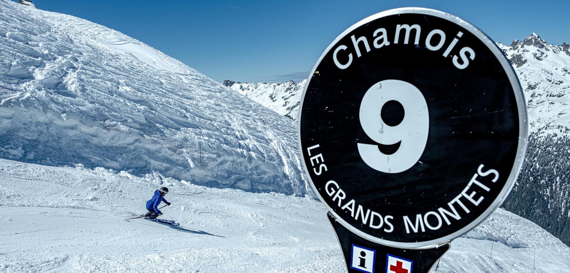 Grand Montets skiing in Chamonix