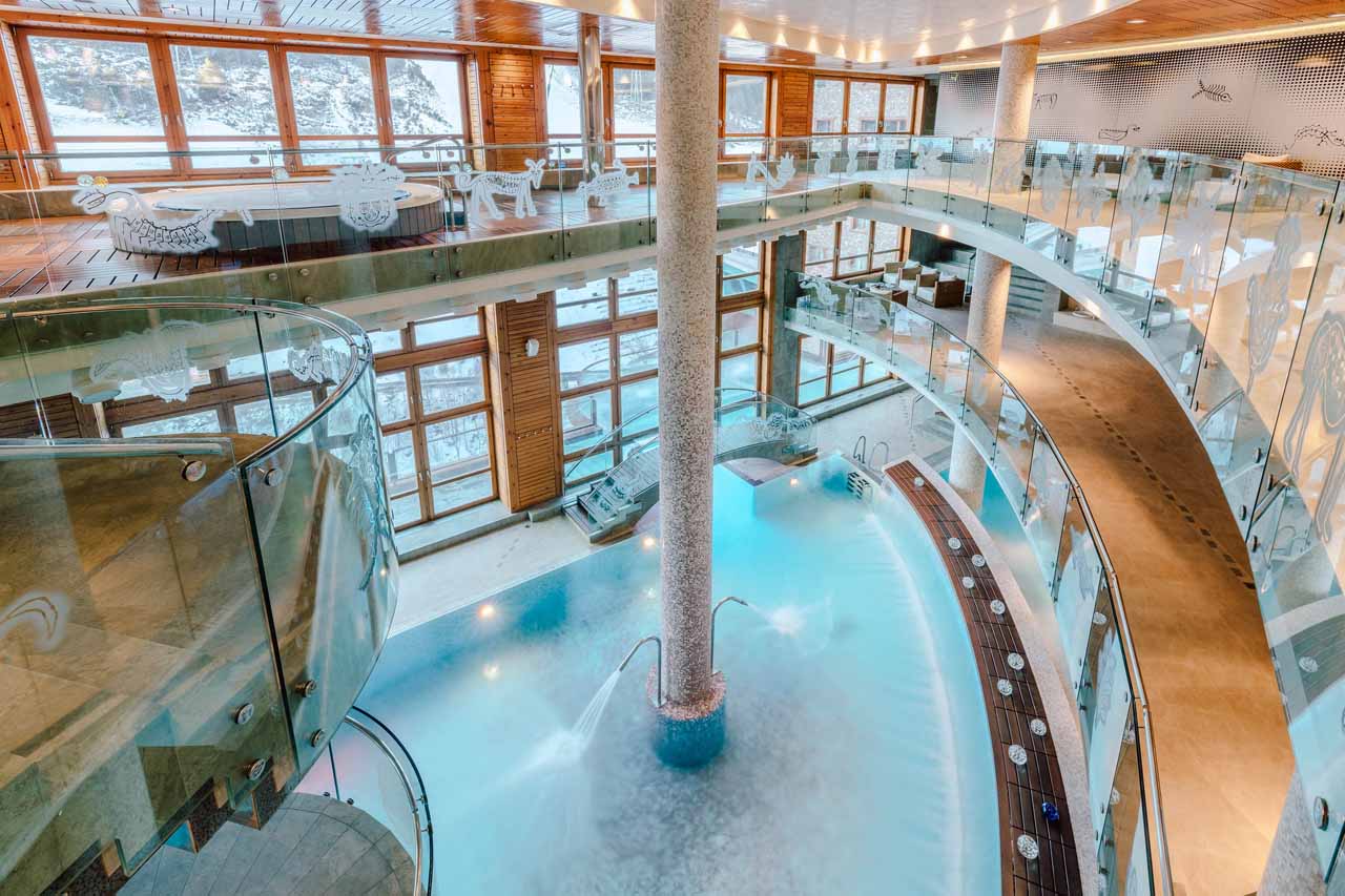Spa at Hermitage Mountain Residences in Soldeu