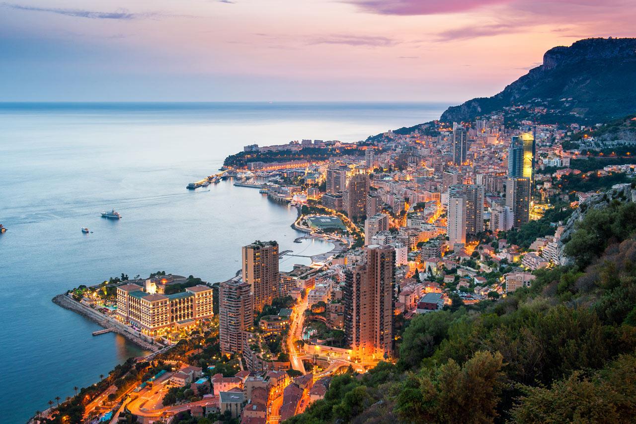 Monte Carlo sunset