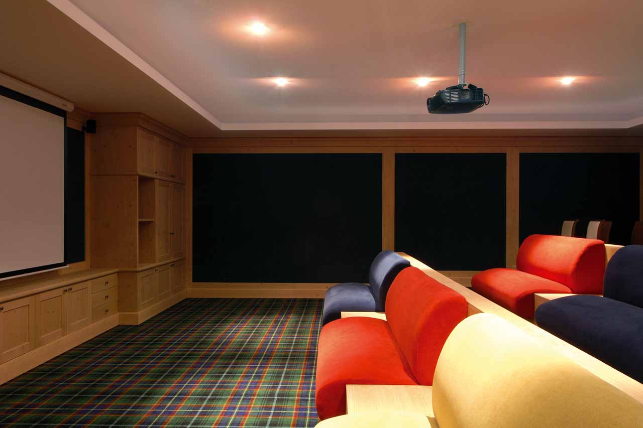 Cinema at Royal Penthouse in Villars sur Ollon