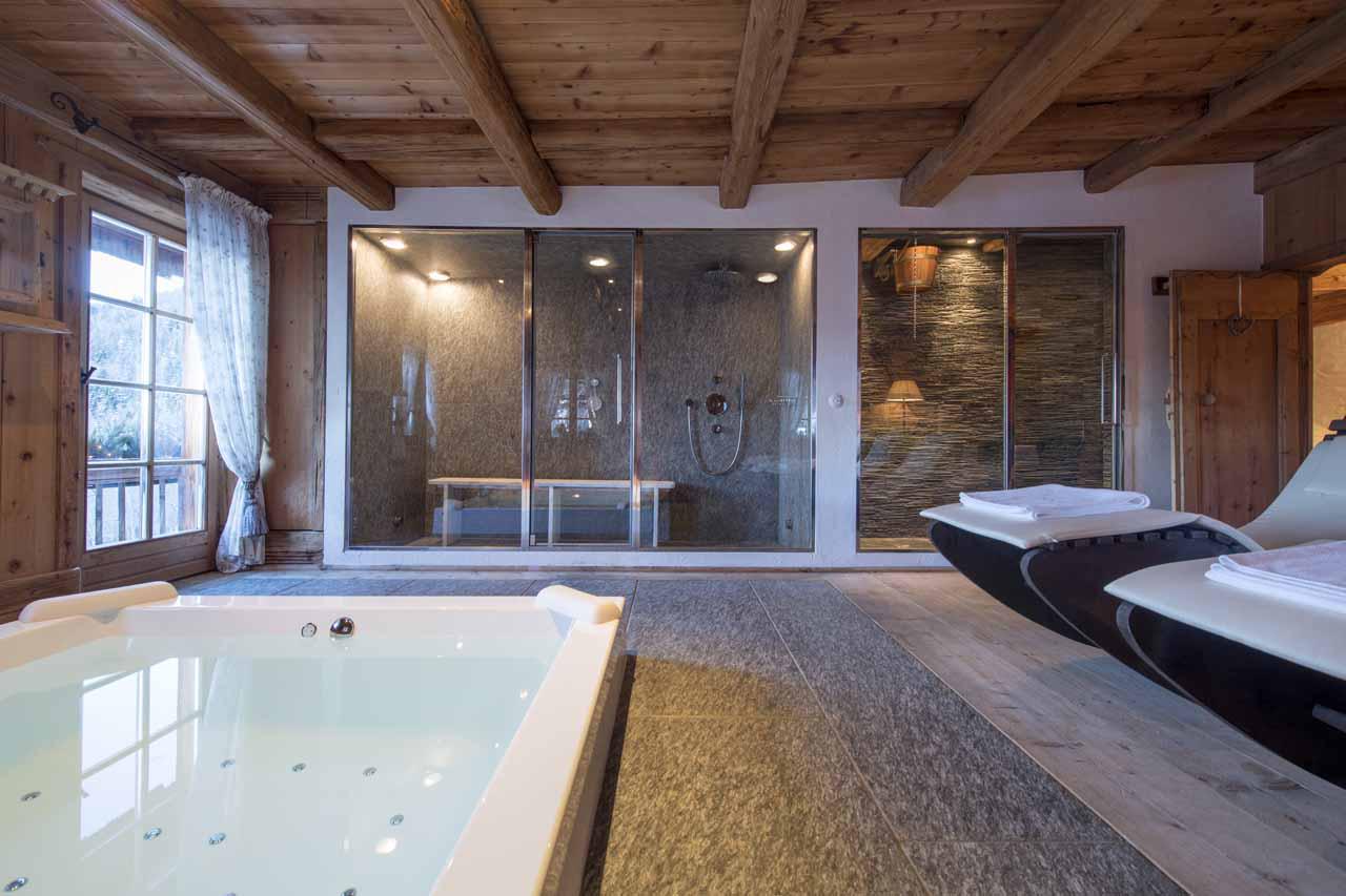 Spa at San Lorenzo Mountain Lodge in Kronplatz
