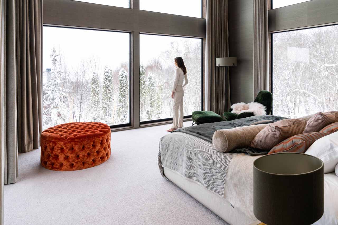 Bedroom one at Seasons Residence in Niseko
