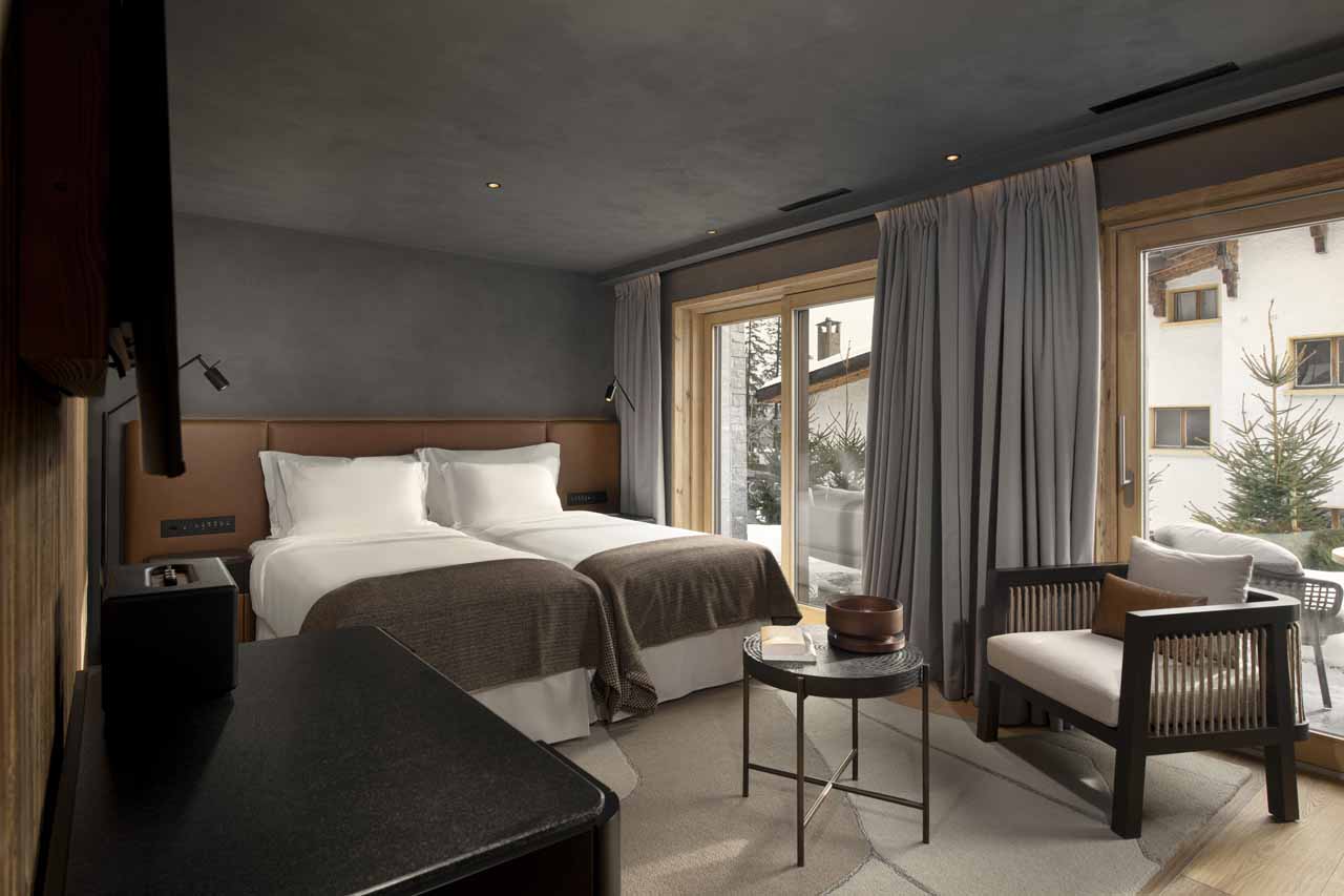 Bedroom 2 at Six Senses Chalet in Crans-Montana