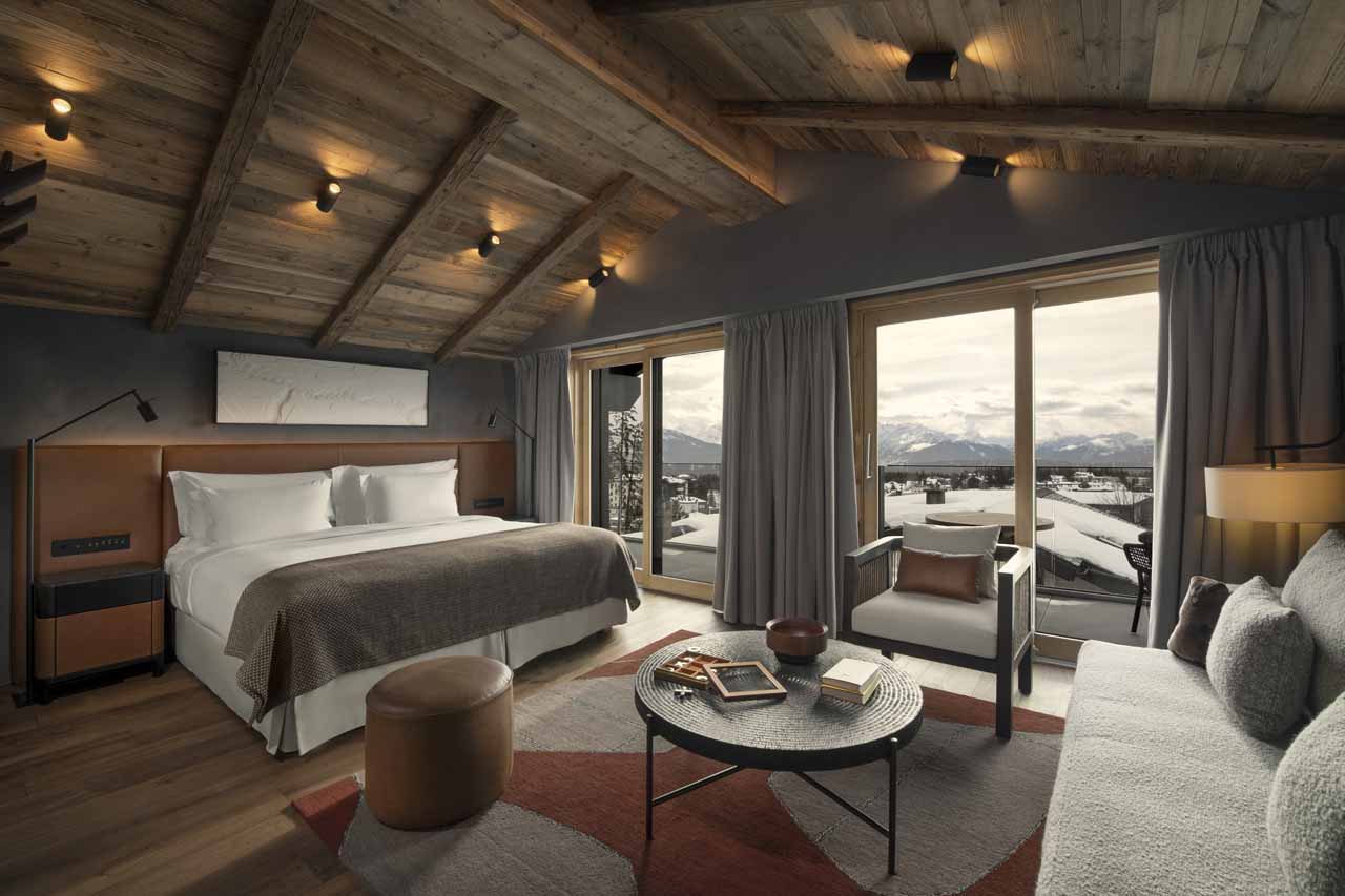Bedroom 4 at Six Senses Chalet in Crans-Montana