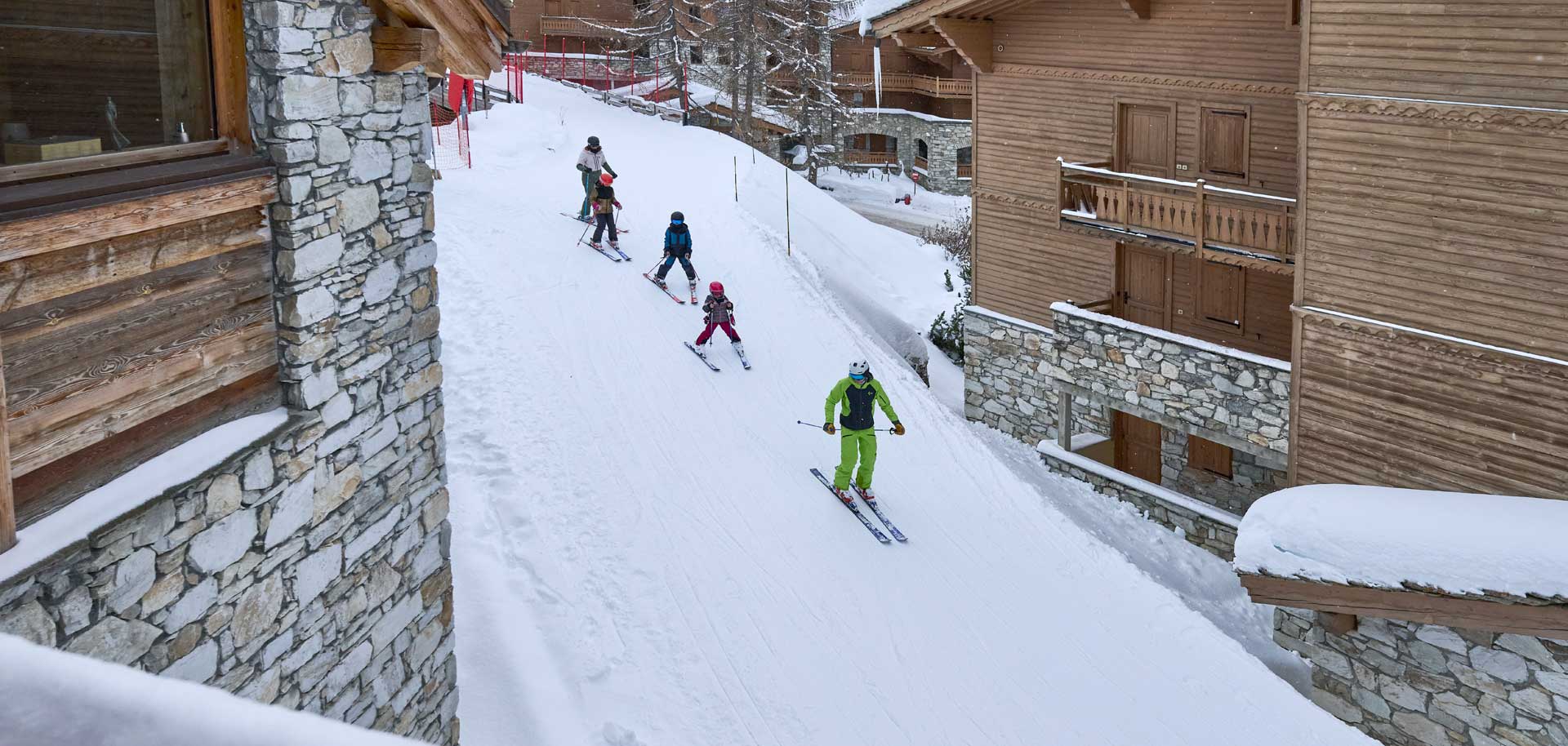 Ski-in/ski-out chalets for beginners in Val d'Isere