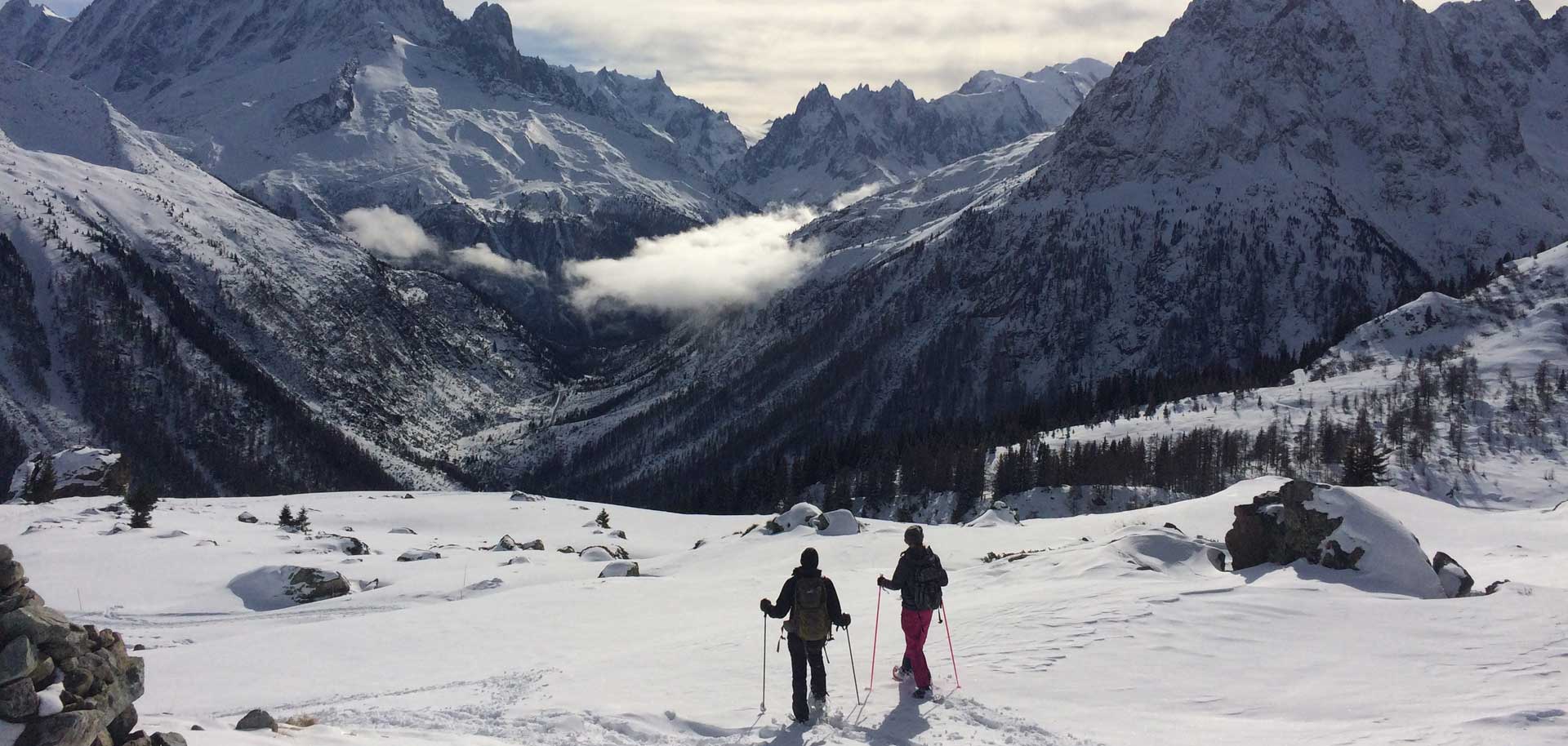 Snowshoeing in Chamonix