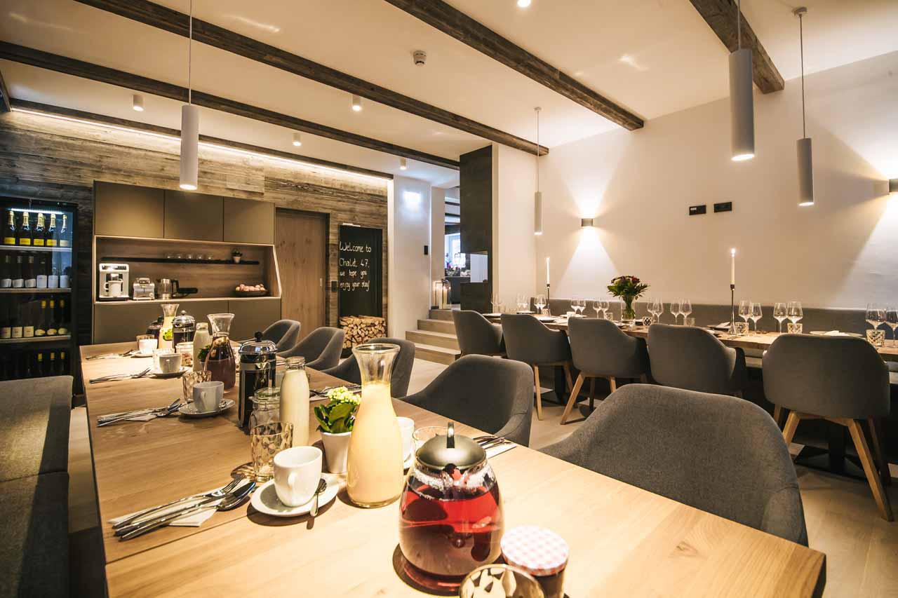 Dining at The Lodge @47 in St Anton