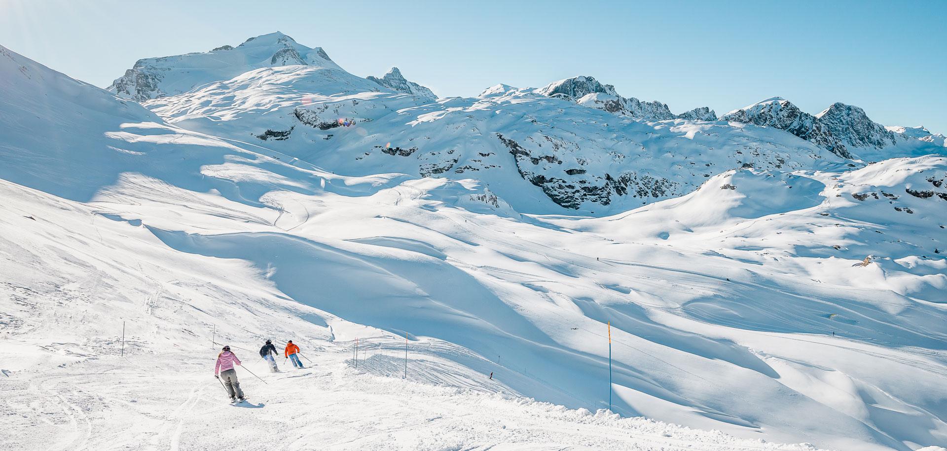 Tignes ski area