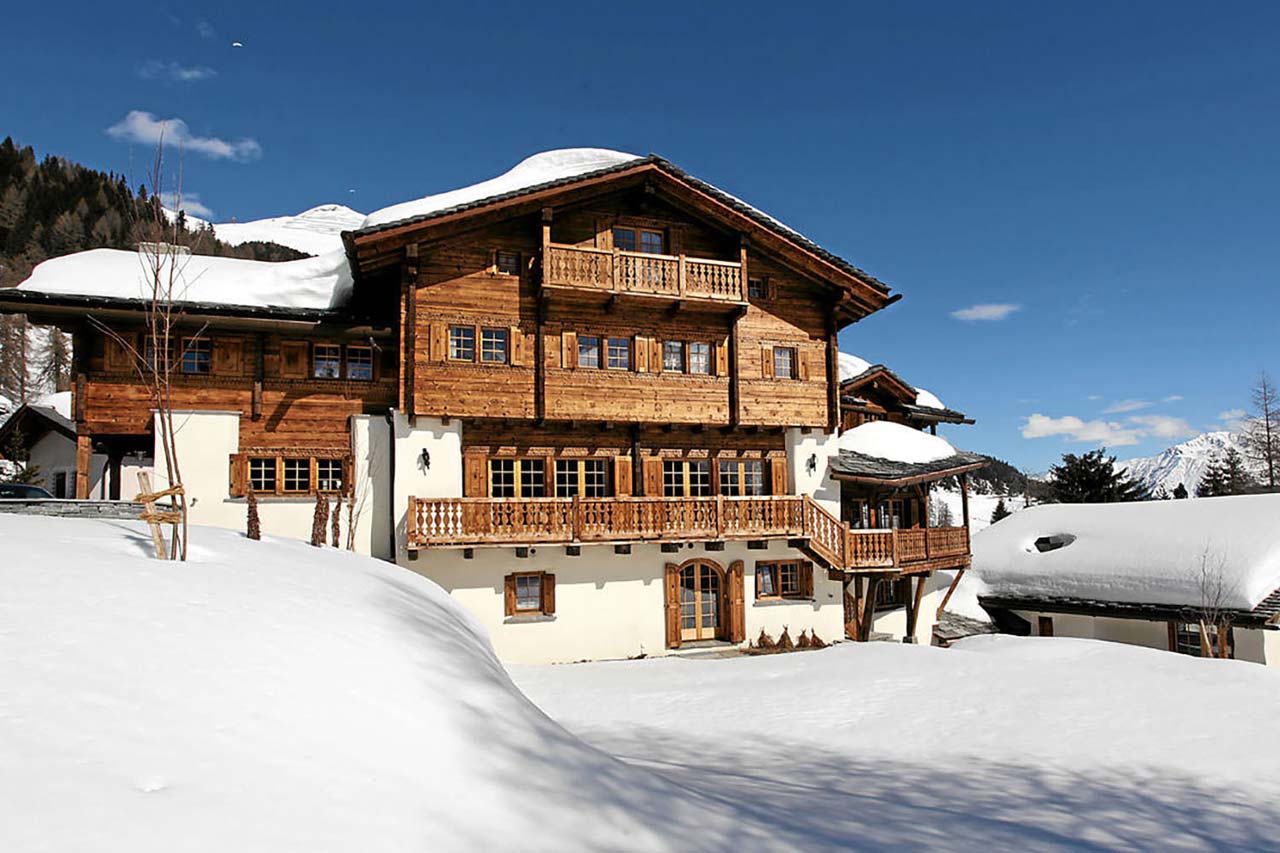 Exterior of Tivoli Lodge in Davos