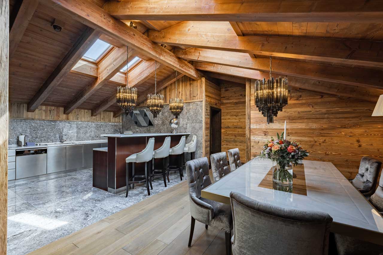 Breakfast bar at Ultima Gstaad Royal Residence in Gstaad