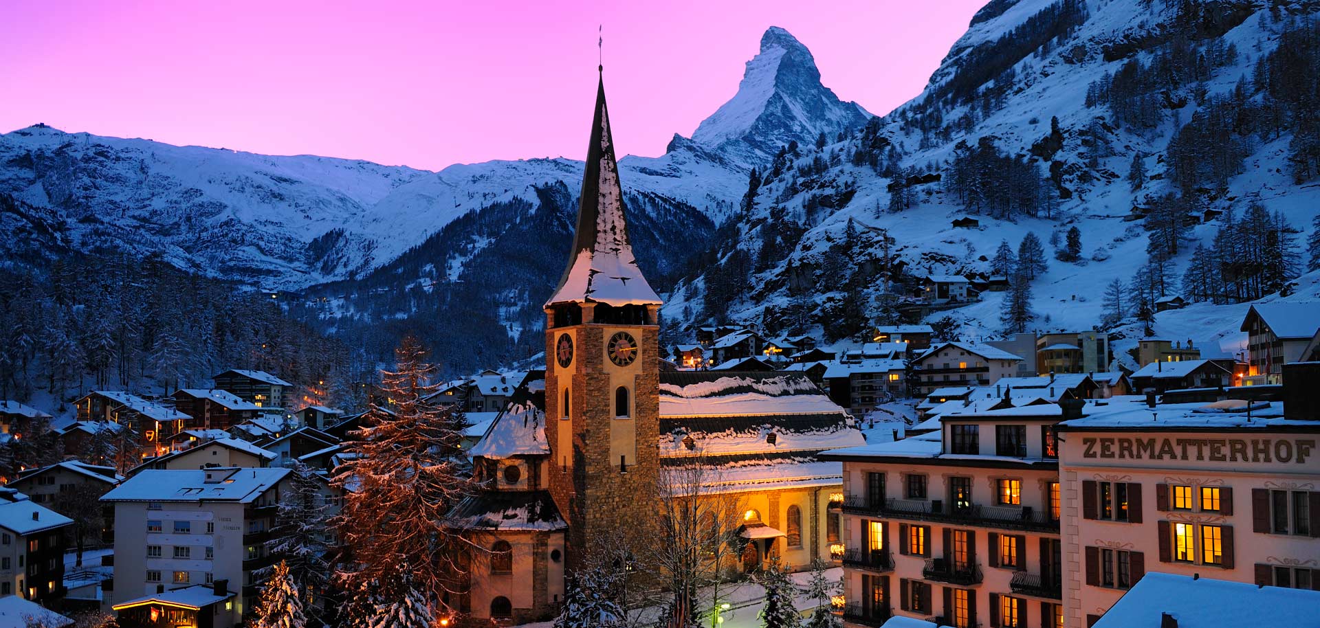 Zermatt resort view