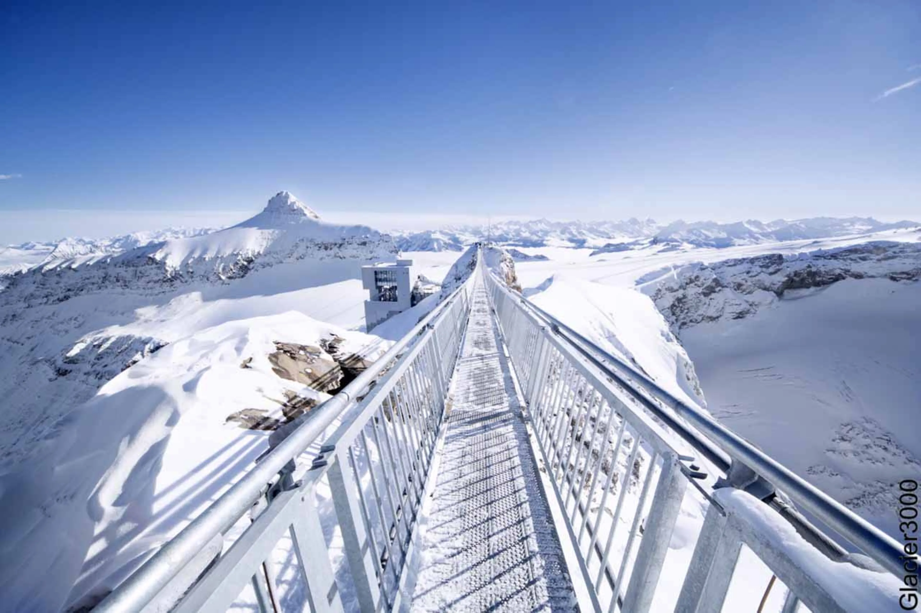 Glacier 3000 Peak Walk by Tissot in Winter