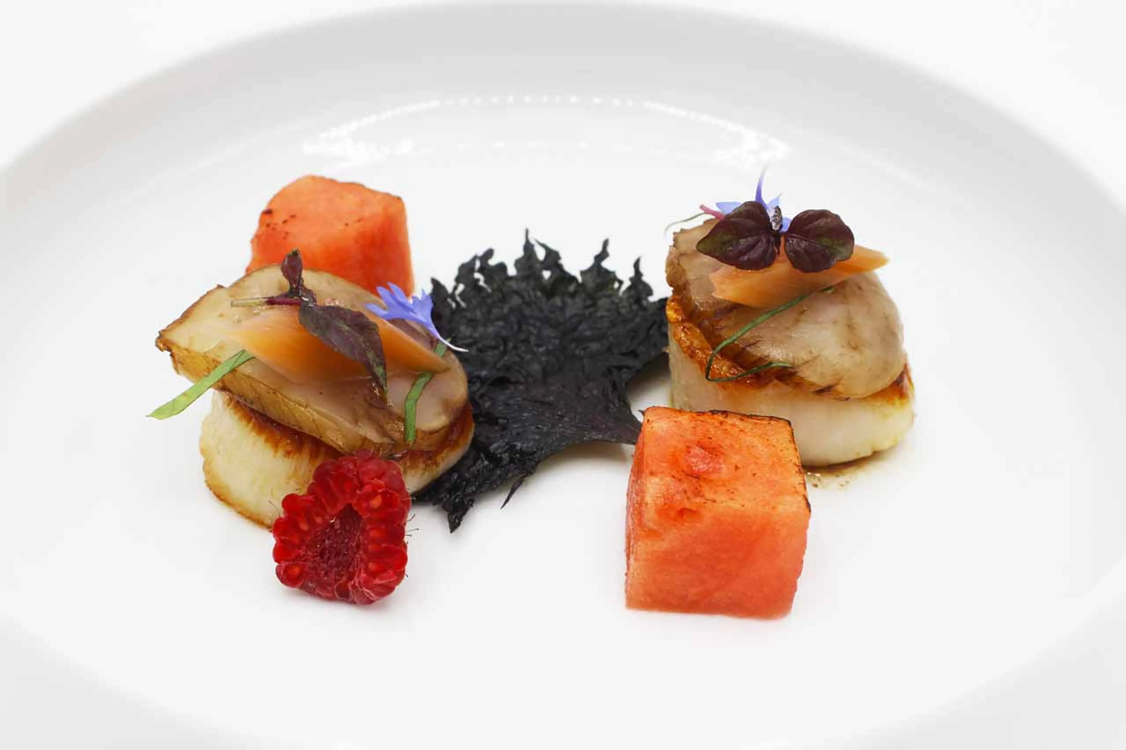Luxury cuisine at Jardin des Alpes