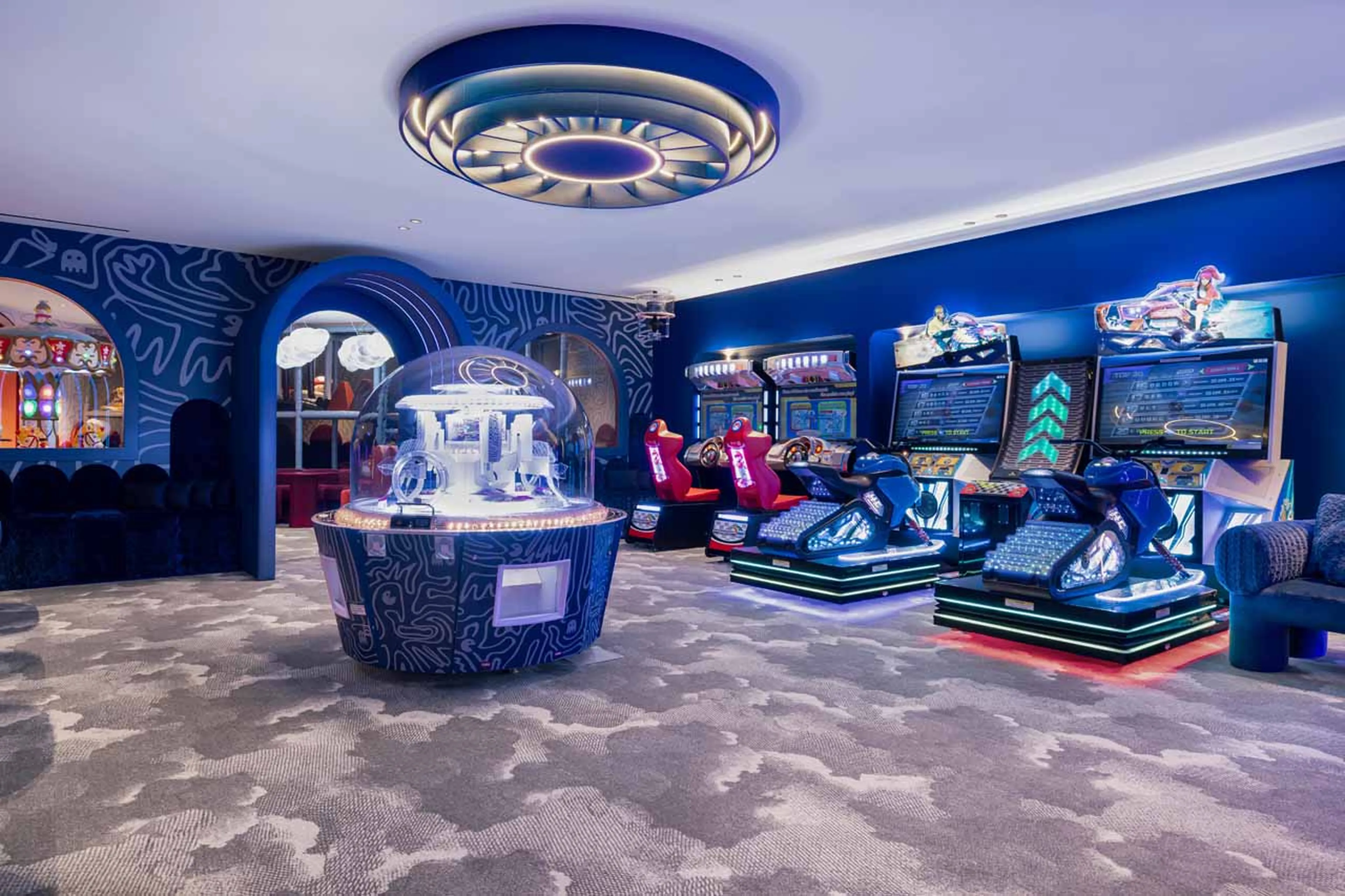 Kids Club arcade at K2 Palace in Courchevel 1850