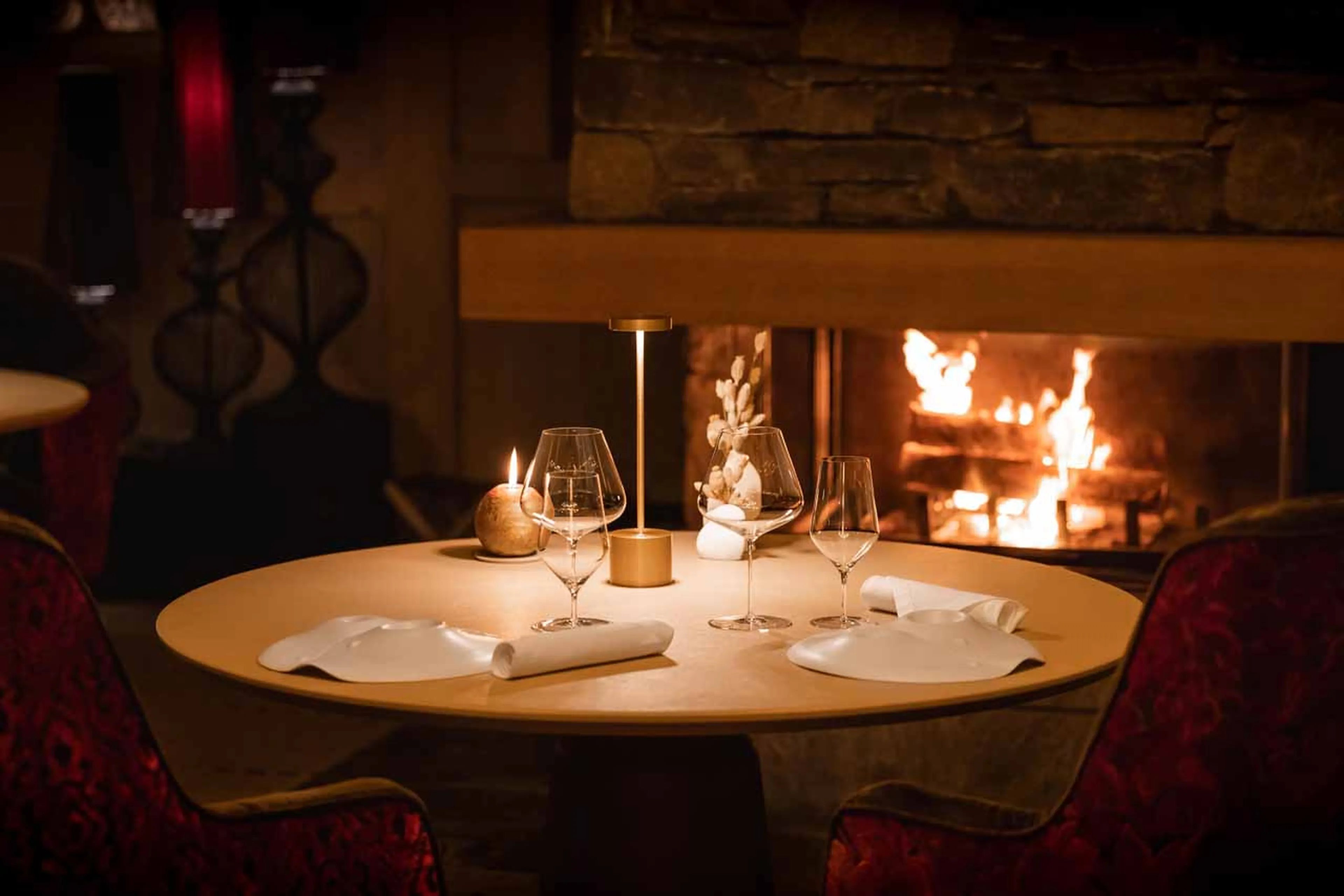 Sarkara restaurant at K2 Palace in Courchevel 1850