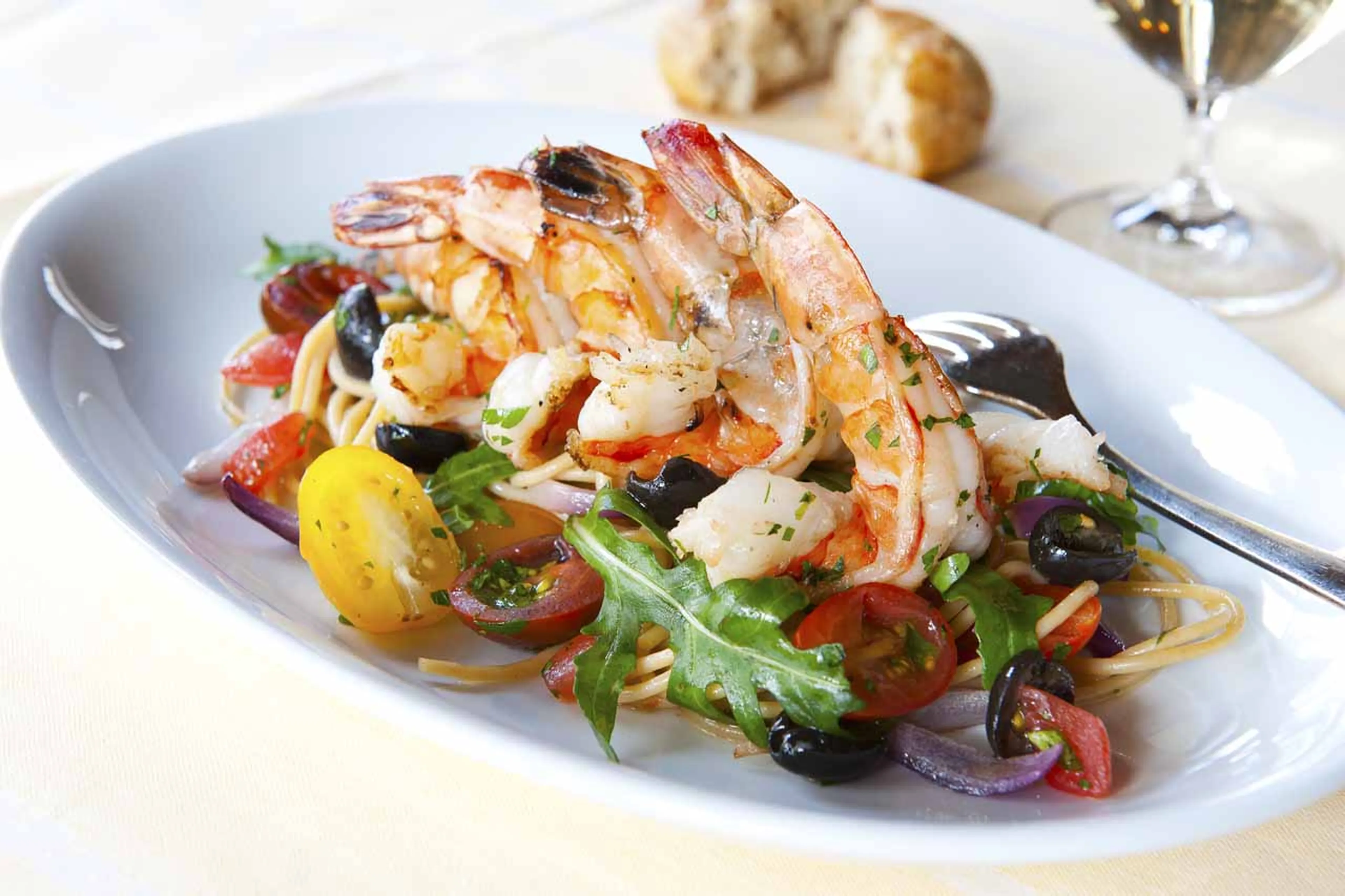 Fresh lobster in Kloster's restaurant