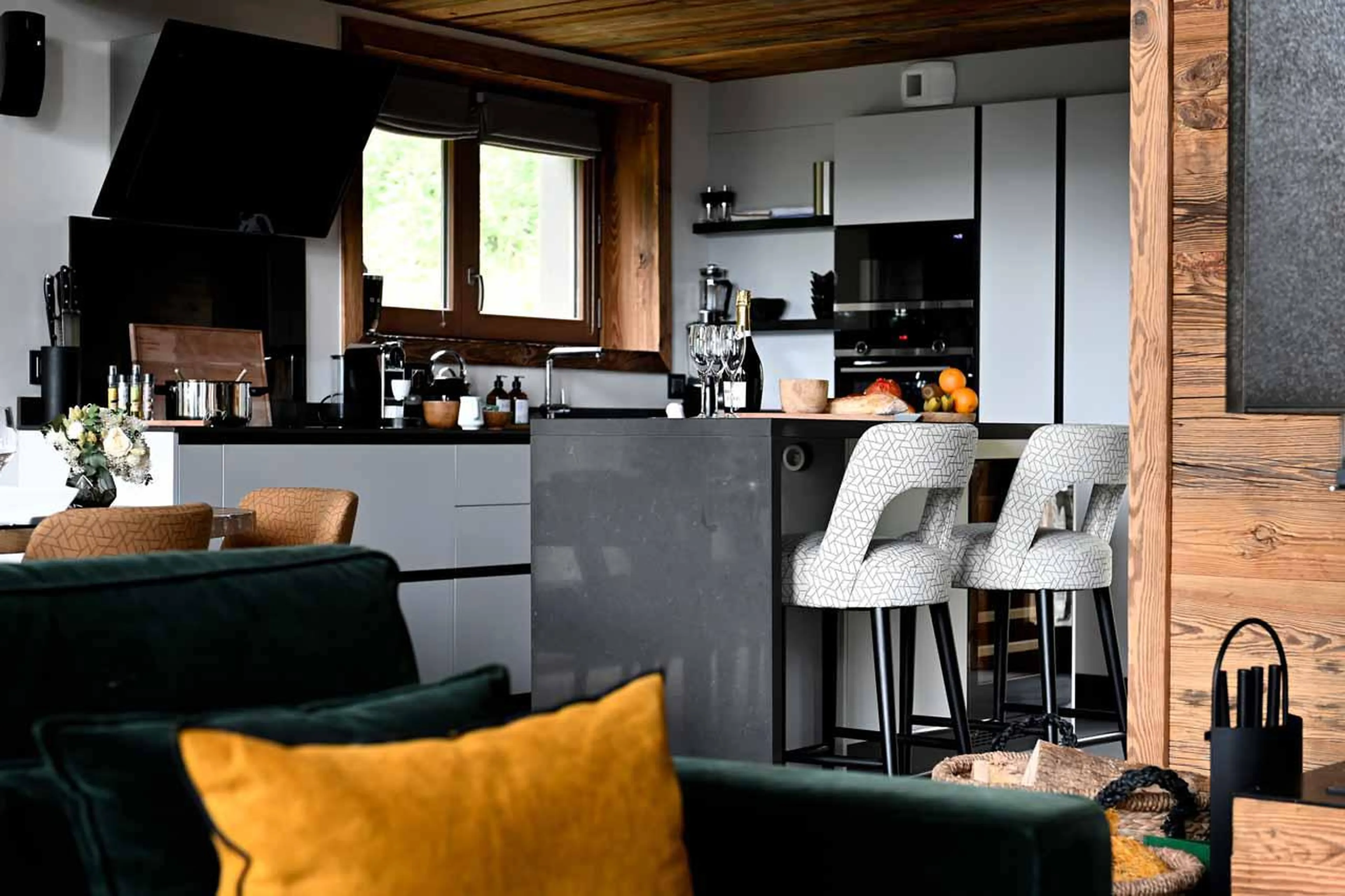 Kitchen at Chalet Centenary in Courchevel 1650