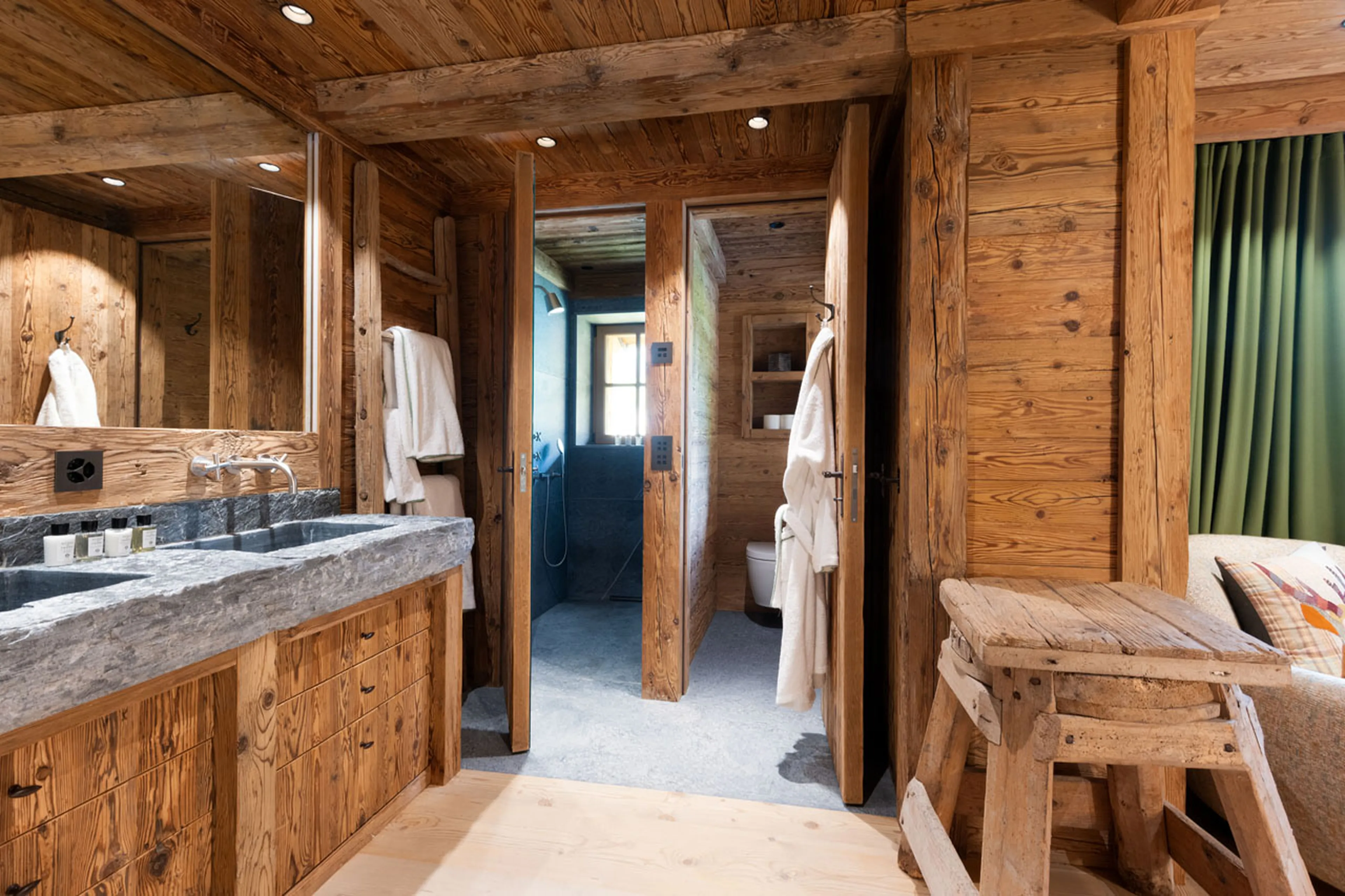 Shower room two at Alex Penthouse in Verbier