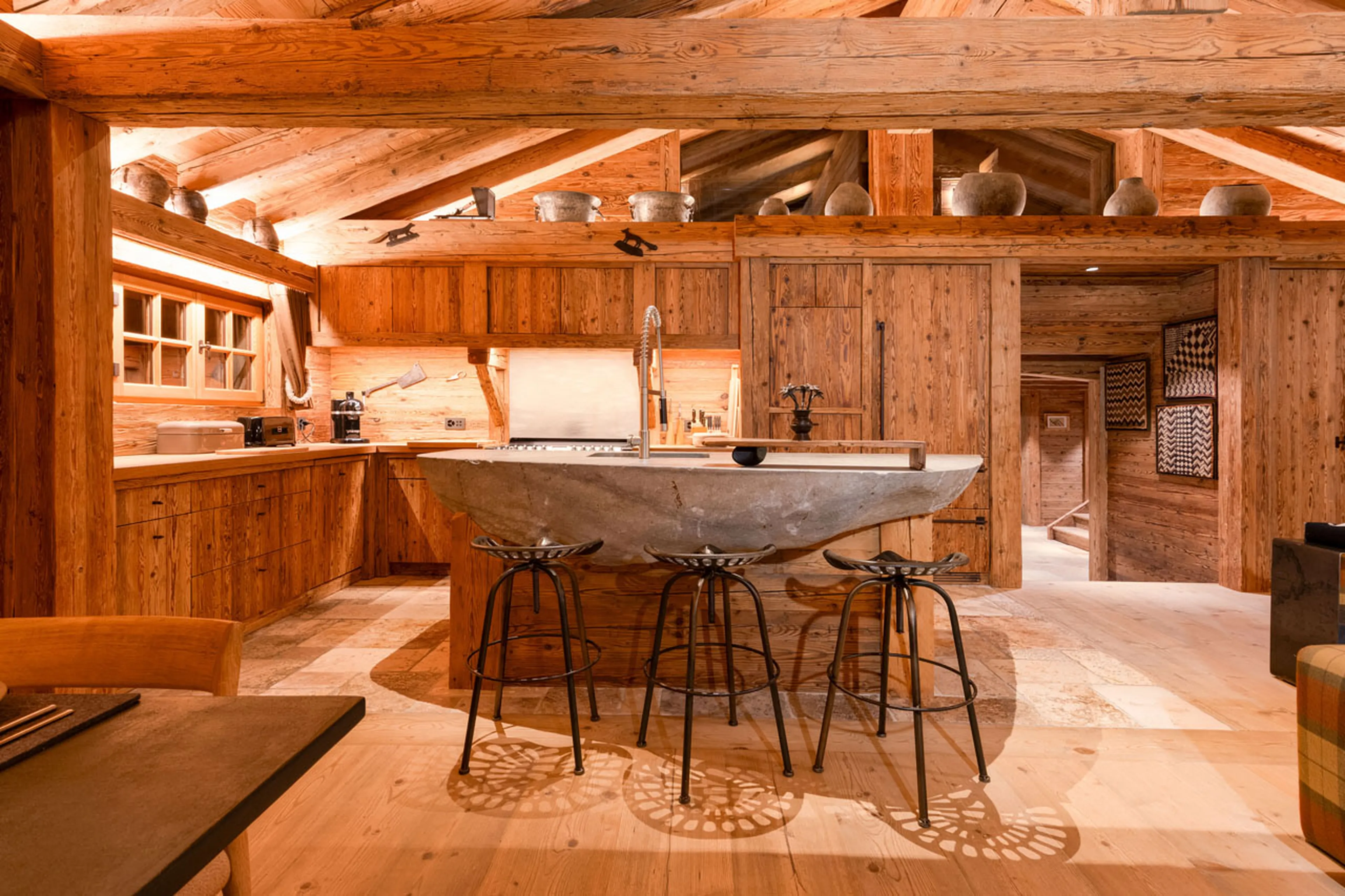 Kitchen at Alex Penthouse in Verbier