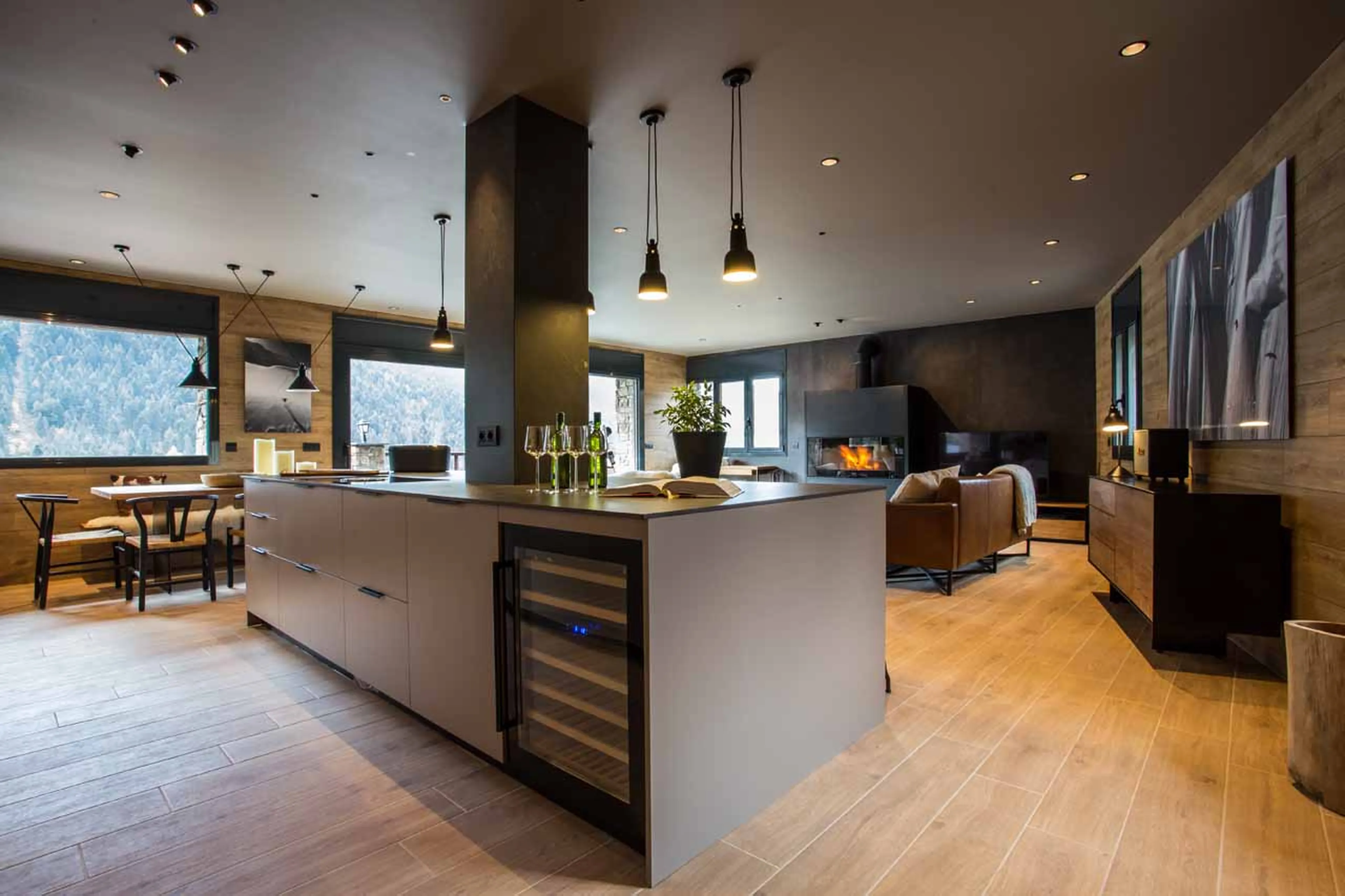Kitchen at Alpine Residence in Soldeu
