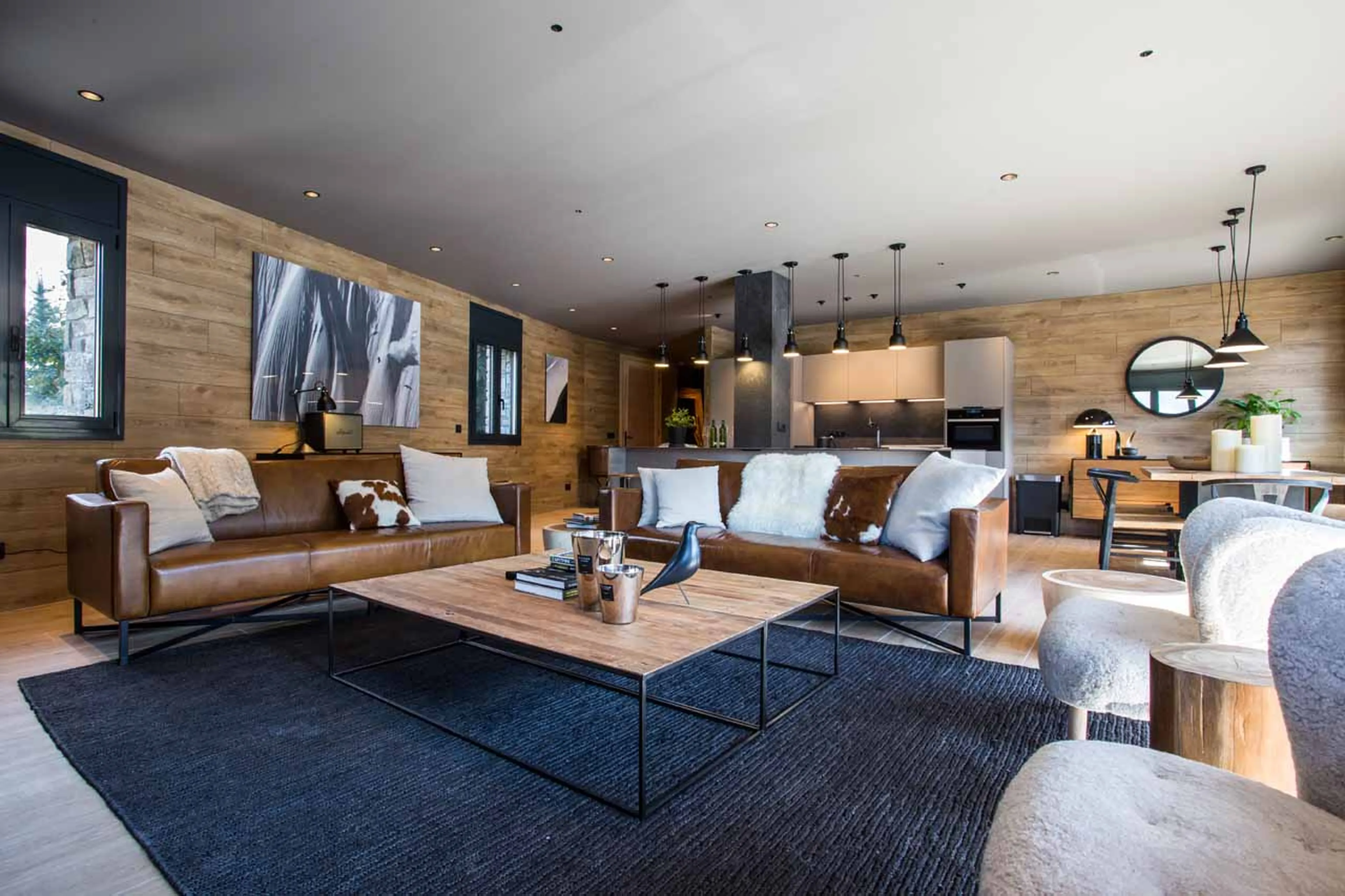 Living area at Alpine Residence in Soldeu